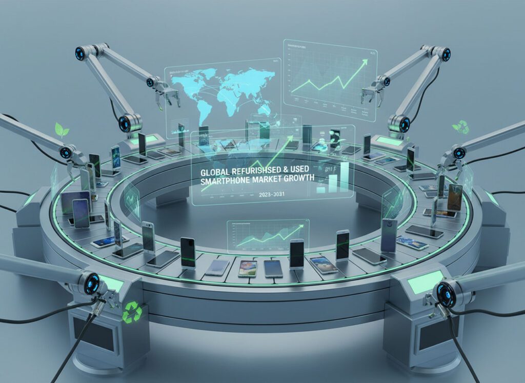 refurbished and used mobile phones market